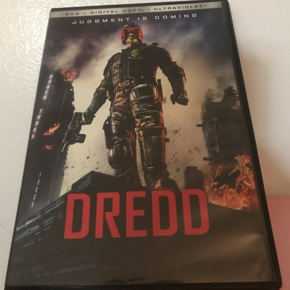 Dredd DVD, in case